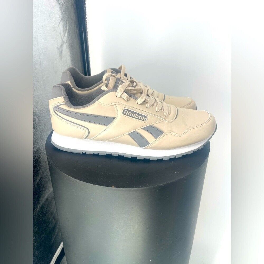 Reebok Classic Harman Run Shoes‎ Retro Sneakers Walking Casual Beige 11.5